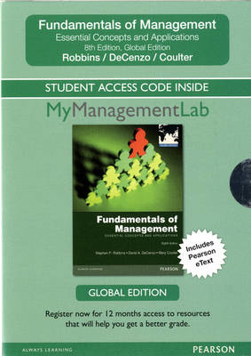 Book cover for Access Card for Fundamentals of Management: Global Edition