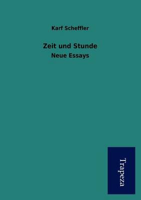 Book cover for Zeit Und Stunde