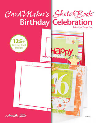 Book cover for CardMaker's Sketch Book: Birthday Celebration