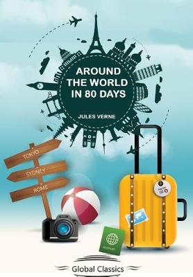 Book cover for Around the World In 80 days (Global Classics)