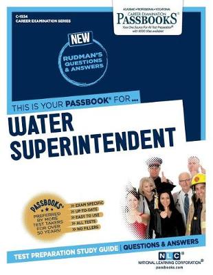 Book cover for Water Superintendent (C-1534)