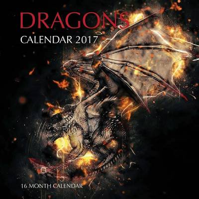 Book cover for Dragons Calendar 2017