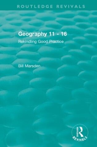 Cover of Geography 11 - 16 (1995)