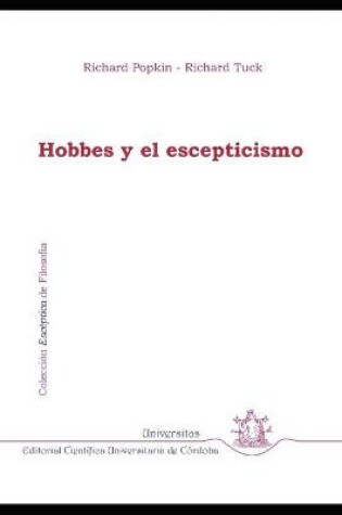 Cover of Hobbes y el escepticismo