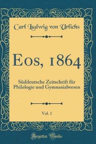 Cover of Eos, 1864, Vol. 1