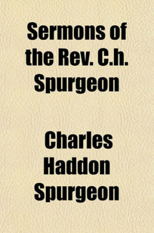 Cover of Sermons of the REV. C.H. Spurgeon