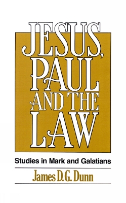 Cover of Jesus, Paul and the Law