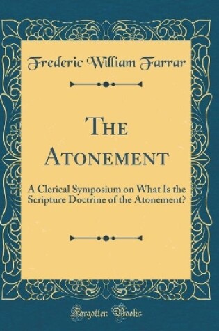 Cover of The Atonement