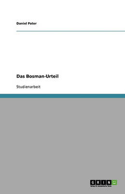 Cover of Das Bosman-Urteil