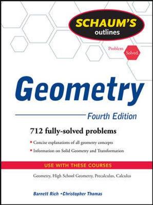 Book cover for Schaum's Outline of Geometry, 4ed