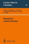 Book cover for Research in Atomic Structure