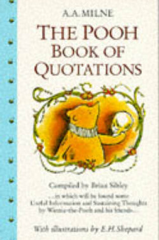 Cover of The Pooh Book of Quotations