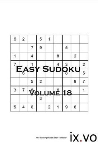 Cover of Easy Sudoku Volume 18