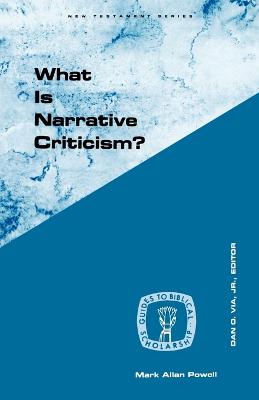 Cover of What Is Narrative Criticism?