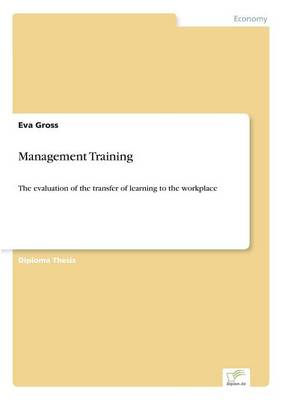 Book cover for Management Training