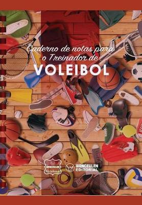 Book cover for Caderno de notas para o Treinador de Voleibol