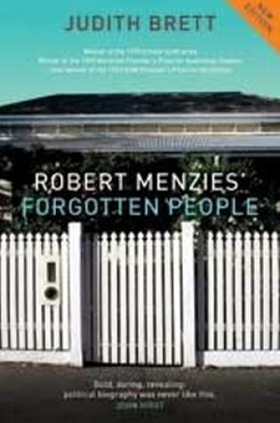 Cover of Robert Menzies' Forgotten People