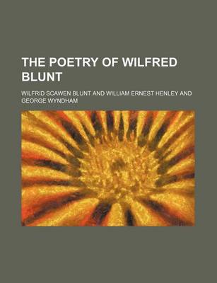 Book cover for The Poetry of Wilfred Blunt