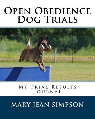 Book cover for Open Obedience Dog Trials