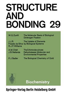 Book cover for Structure and Bonding