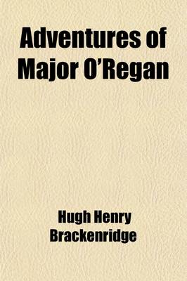 Book cover for Adventures of Major O'Regan
