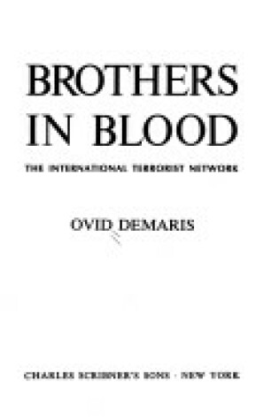 Cover of Brothers in Blood