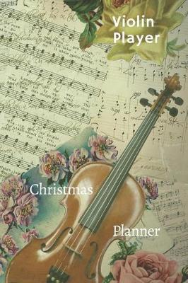 Book cover for Violin Player Christmas Planner