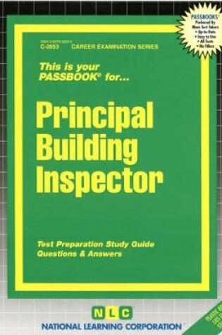 Cover of Principal Building Inspector