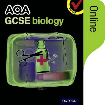 Book cover for AQA GCSE Biology Online Student Book