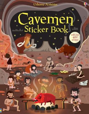 Book cover for Cavemen Sticker Book