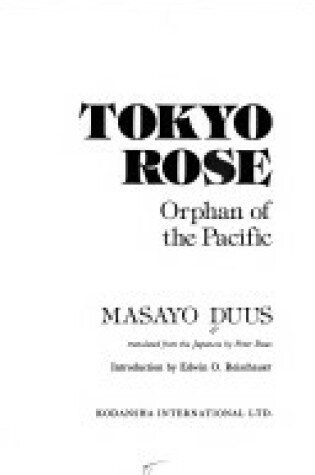 Cover of Tokyo Rose