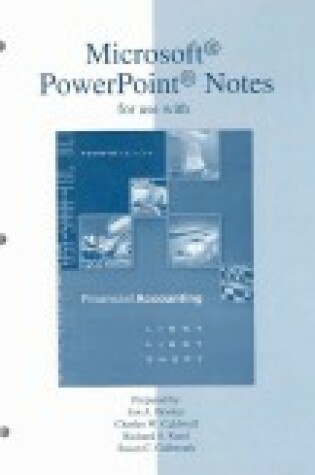 Cover of Microsoft PowerPoint Notes T/A Financial Accounting