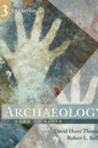 Cover of Archaeology Down Earth 3e