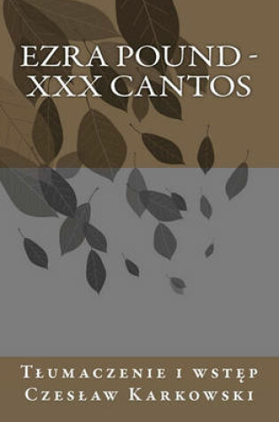 Cover of XXX Cantos