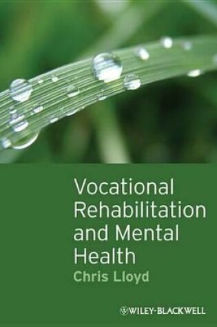 Cover of Vocational Rehabilitation and Mental Health