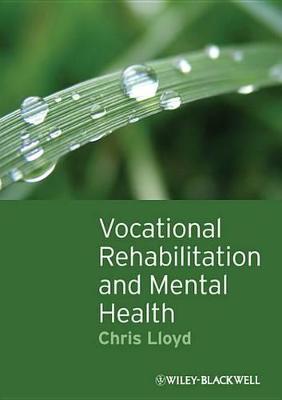 Book cover for Vocational Rehabilitation and Mental Health