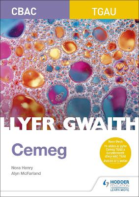 Book cover for WJEC GCSE Chemistry Workbook (Welsh Language Edition)