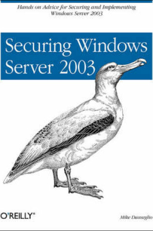 Cover of Securing Windows Server 2003