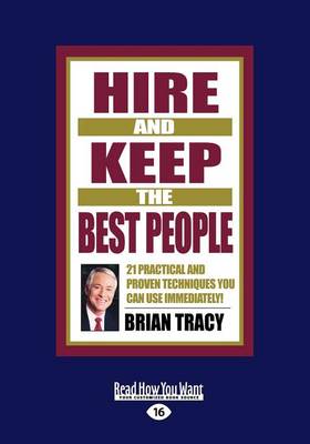 Book cover for Hire and Keep the Best People