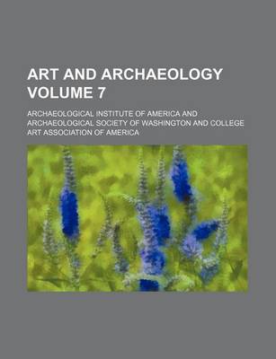 Book cover for Art and Archaeology Volume 7