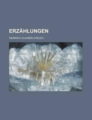 Book cover for Erzahlungen