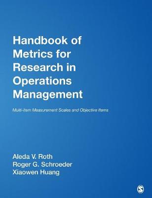 Book cover for Handbook of Metrics for Research in Operations Management