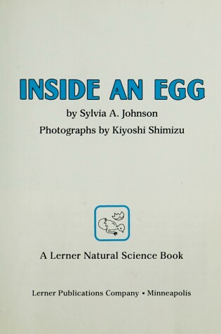 Cover of Inside An Egg