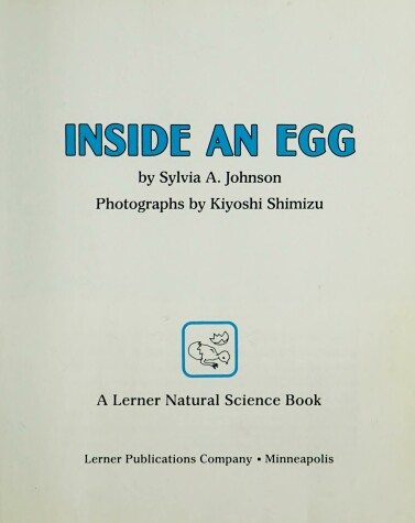 Book cover for Inside An Egg