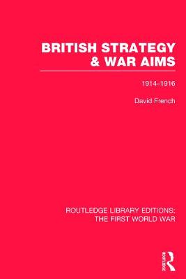 Book cover for British Strategy & War Aims