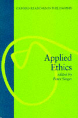 Cover of Applied Ethics