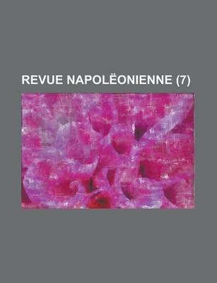 Book cover for Revue Napoleonienne (7)