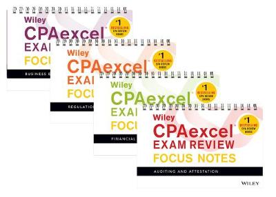 Book cover for Wiley CPAexcel Exam Review 2018 Focus Notes