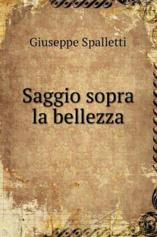 Cover of Saggio sopra la bellezza