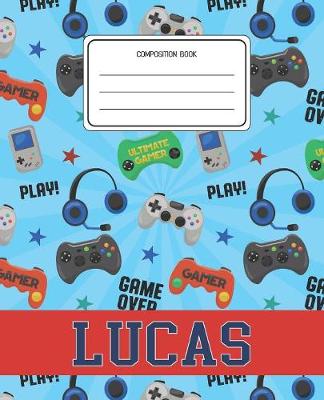 Book cover for Composition Book Lucas